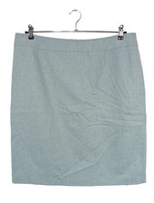 EUGEN KLEIN Bleistiftrock Damen Rock Gr. DE 48 hellgrau Casual-Look