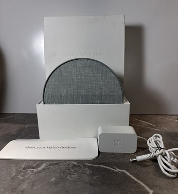 Hatch Restore RESTORE04 Smart Sunrise Alarm Clock Sound Machine HBR4802P TESTED