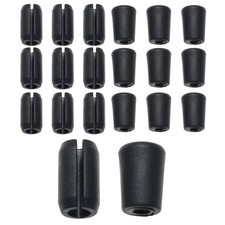 Maxmoral 10 Sets Black Kitchen Sink Rack Feet for Bottom PVC Sink...