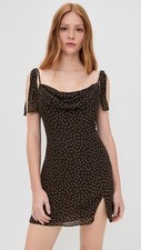 NWT! Reformation Dorsia Dress in Colette Dot Size 0