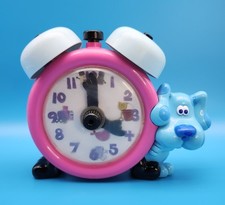 BLUE'S CLUES 1998 TYCO Talking Singing TICKETY TOCK CLOCK Teaching Time Numbers