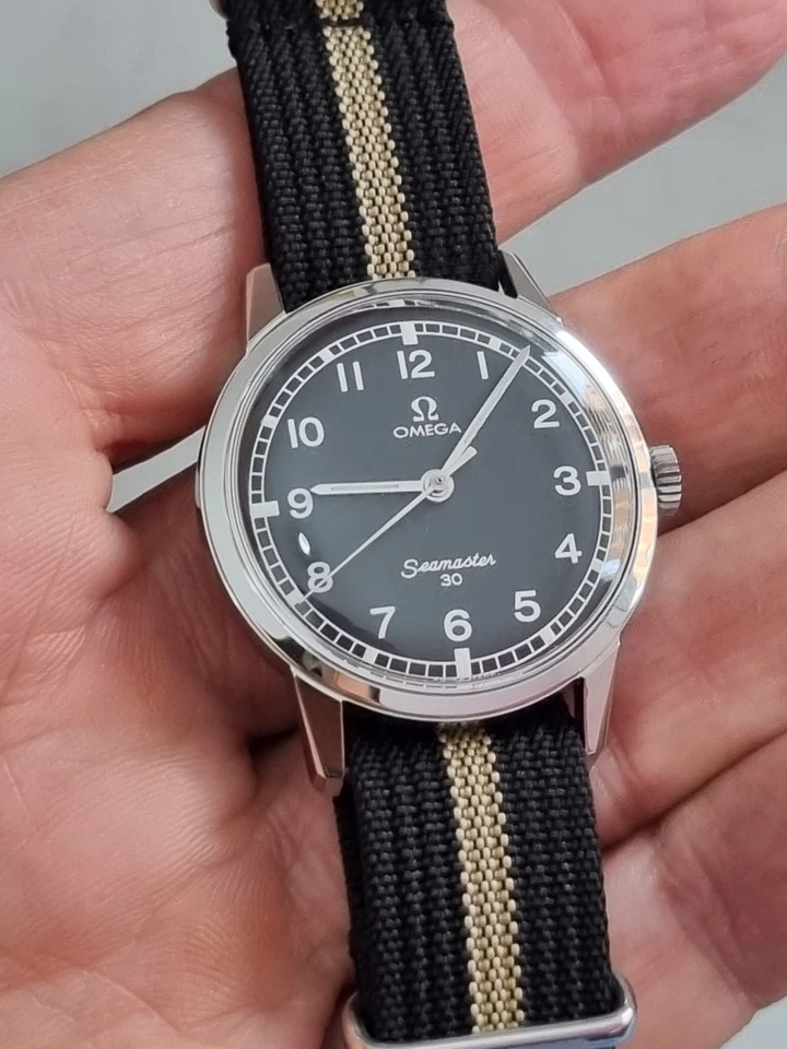 Omega Seamaster 30,ref:135.007,movimiento 286,estilo Militar,piezas N.o.s - Imagen 4 de 4