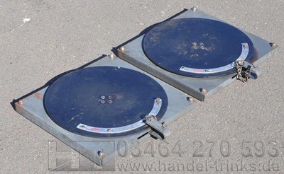 2 Stück Drehplatten Achsmessstand Achsmessgerät Achsvermessung John Bean Snap On