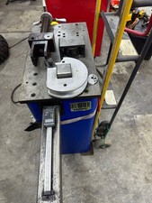 Mittler Bros. Hydraulic 180 Degree 25 Ton Ram Tube Bender Foot Hydro Pump