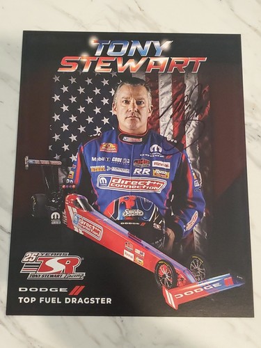 Tony Stewart Signed 2025 NHRA Hero Card Postcard Autographed Mopar Top Fuel - Picture 2 of 4