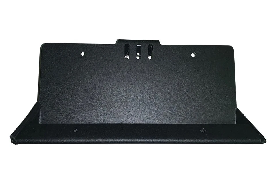 For Jeep Wrangler 07-24 License Plate Bracket MOD Series Black Powder Coated - Imagem 2 de 3