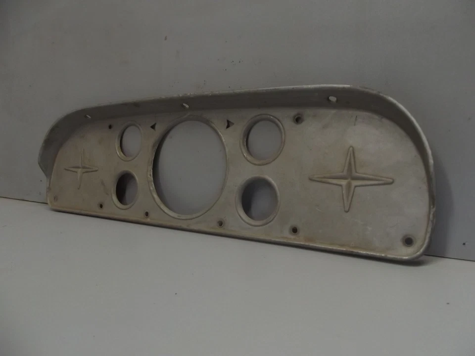 Fabricante de equipos originales 1957 1958 1959 1960 Ford Truck F100 F250 cuadro de instrumentos tablero bisel Foto 3 de 4