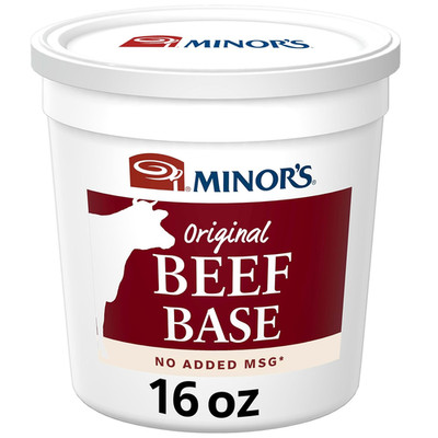 Beef Base, Great for Soup Broth and Sauces, 0 Grams Trans Fat, No Added MSG, 16