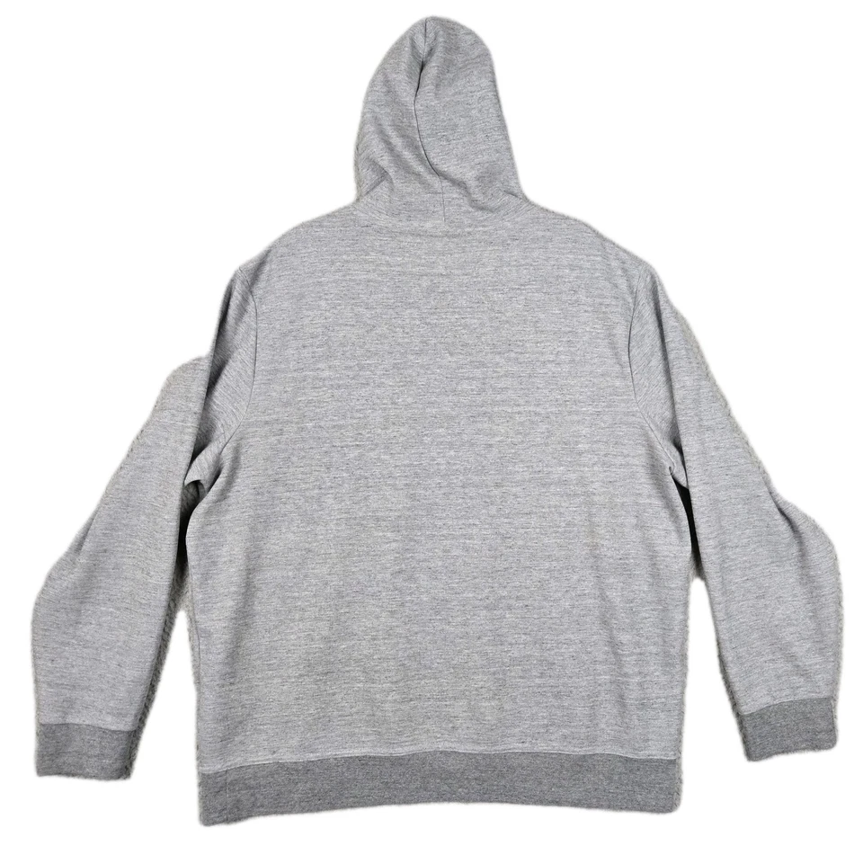 Polo Ralph Lauren Performance Sudadera con Capucha Gris Jaspeado con Poni Negro Para Hombre Talla XXL Foto 2 de 4
