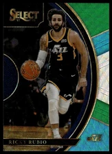 2017-18 Panini Select #2 Ricky Rubio Tri-Color Prizms