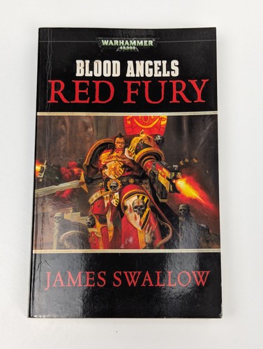 Warhammer 40K Blood Angels Red Fury Novel by James Swallow - Picture 1 of 3