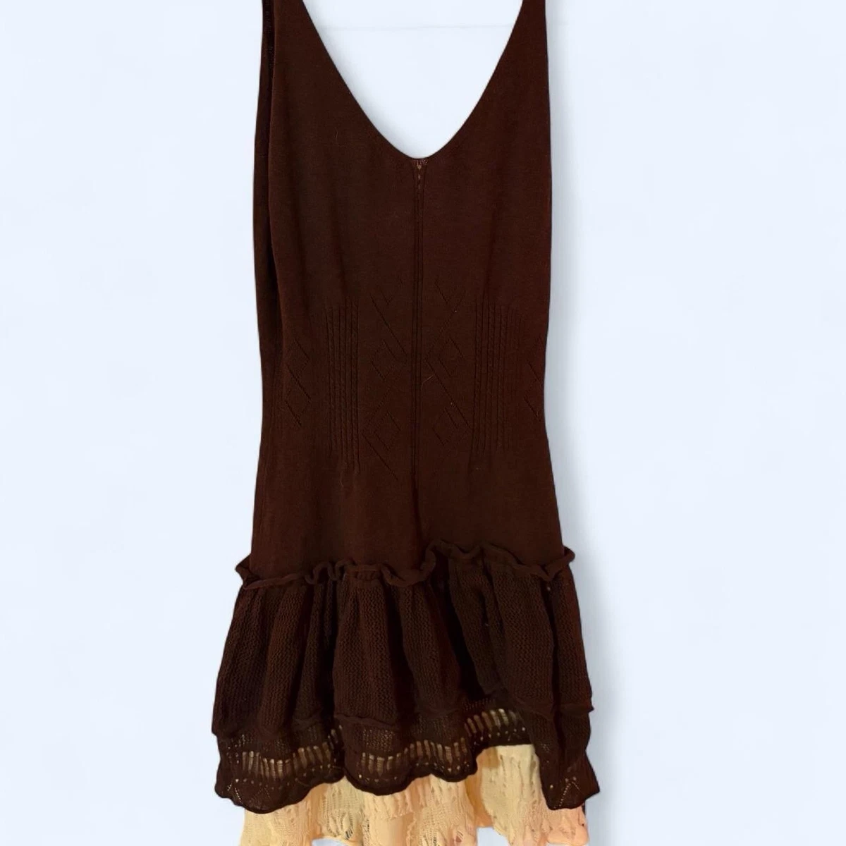 kimchi blue tessa tiered sweater tank mini dress Kimchi Blue Tessa Tiered Ruffle Sweater Tank Mini Dress