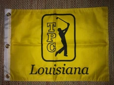 PGA TOUR TPC LOUISIANA ZURICH CLASSIC PIN FLAG WITH GROMMETS FREE SHIP AUTOS