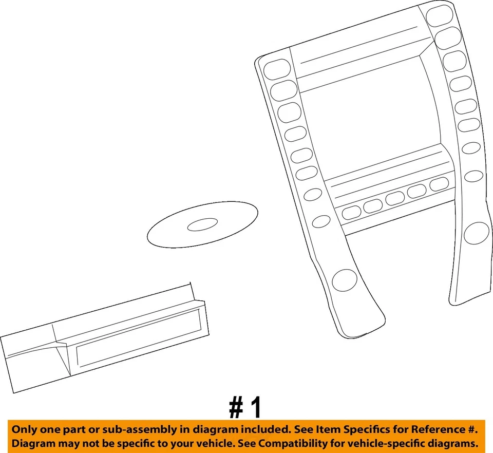 Б/у информационно-развлекательный дисплей подходит: 2012 Lexus ES350 дисплей класса A - Изображение 4 из 4