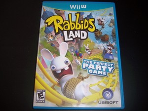 Replacement Case No Game Rabbids Land Nintendo Wii U 100 Original Ebay