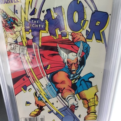 Thor 337 CBCS 9.4 First Beta Ray Bill Newsstand