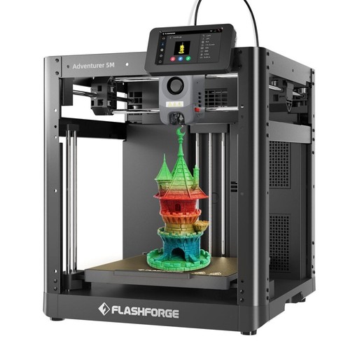 FLASHFORGE 3D Printer Adventurer 5M Core XY 600mm/s High Speed Printing EU AD5M