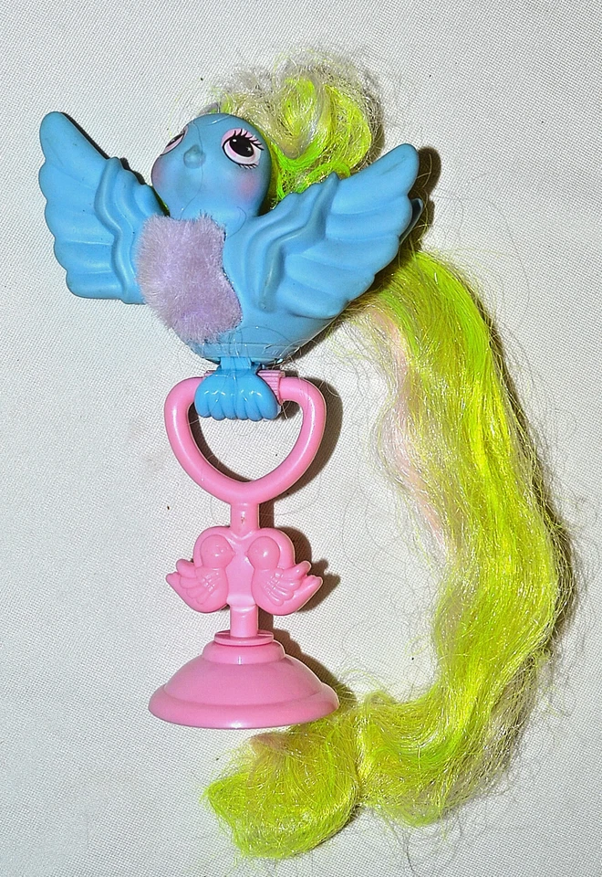 MLP FairyTails Hasbro Vintage Años 80 Colas Hinchables AZUL Pájaro y Perca ENVÍO GRATUITO Foto 3 de 4