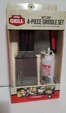 Expert Grill Stainless Steel Barbecue Griddle Tool Set, 4-Piece