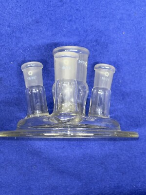Quickfit MAF5/2 Flachflanschdeckel für Reaktionskolben 100 mm Flansch 