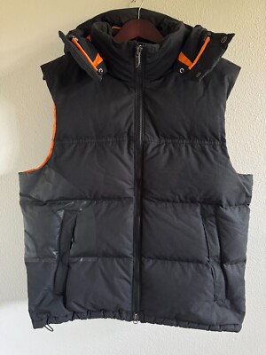 EUC Junya Watanabe CDG x The North Face Down Vest Black Men Sz L EUC Junya Watanabe CDG x The North Face Down Vest Black Men Sz L