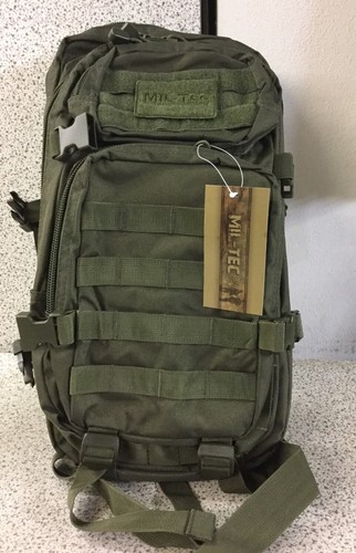 Zaino Tattico militare esercito softair miltec vegetato molle originale da  uomo | eBay