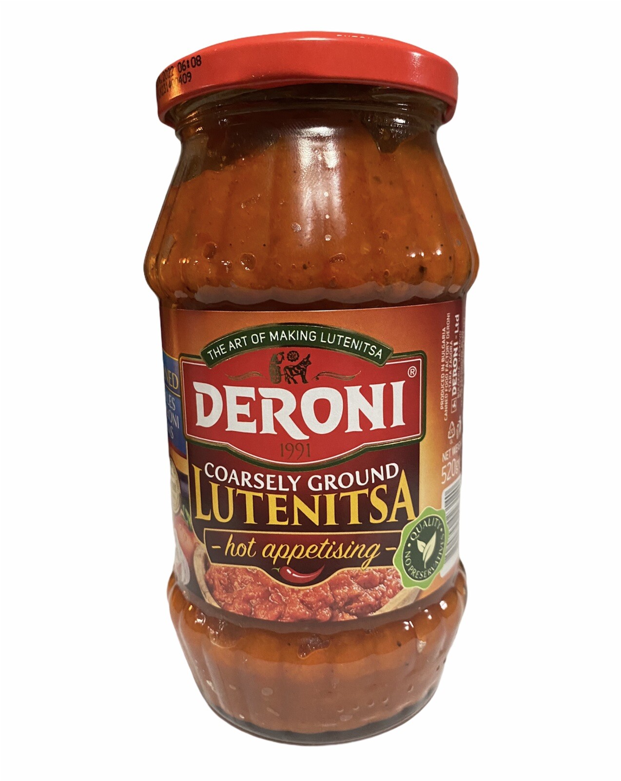 Bread Spreads Bulgarian Lutenitsa Tomatoes And Pepper Paste Mixture 525g For Sale Online Ebay