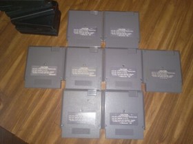 Nintendo Nes Video Game Lot of 8:TMNT, Little Nemo,  Urban Champion, Baseball