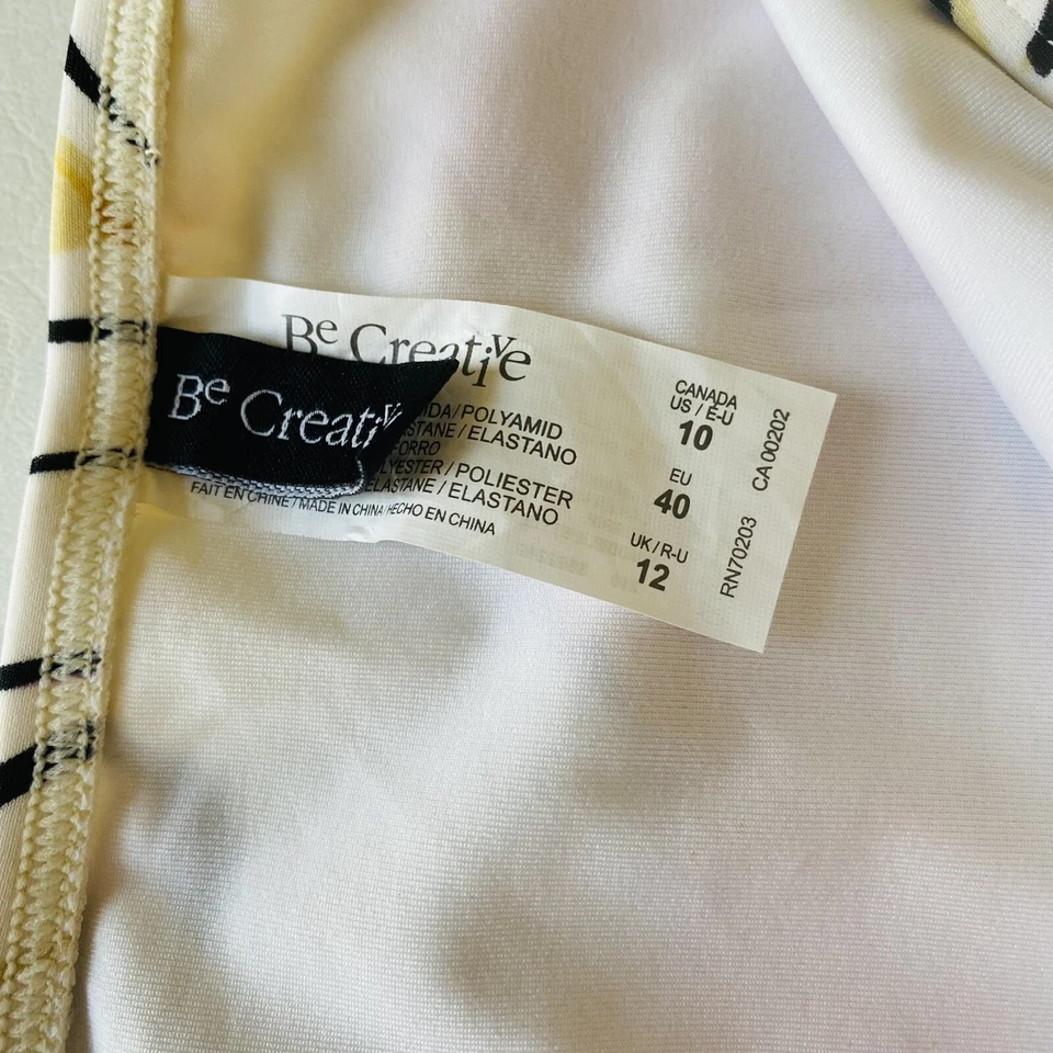 Traje de baño Be Creative para mujer 2 piezas bikini top 10D inferior 10 floral halter rojo Foto 4 de 4