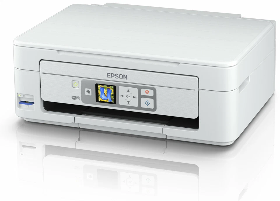 Epson XP-345-435 All-in-One Wireless Inkjet Printer - White +INKS - Image 2 of 2