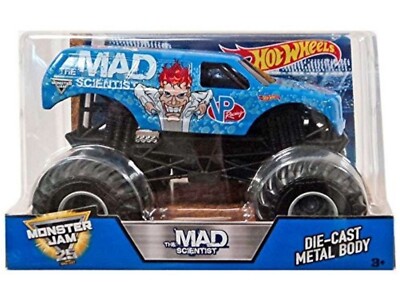 Hot Wheels Monster Jam Maschine ''The Mad Scientist'' Metalldruckguss 1:24
