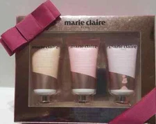 Marie Claire Moisturizing 3 Piece Hand Cream Set