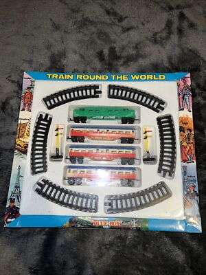 Blue Box Toys Train Round The World ( Mint Condition )