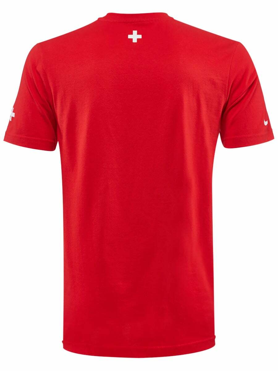 Nike Roger Federer RF Foundation Nike T-Shirt Red | eBay
