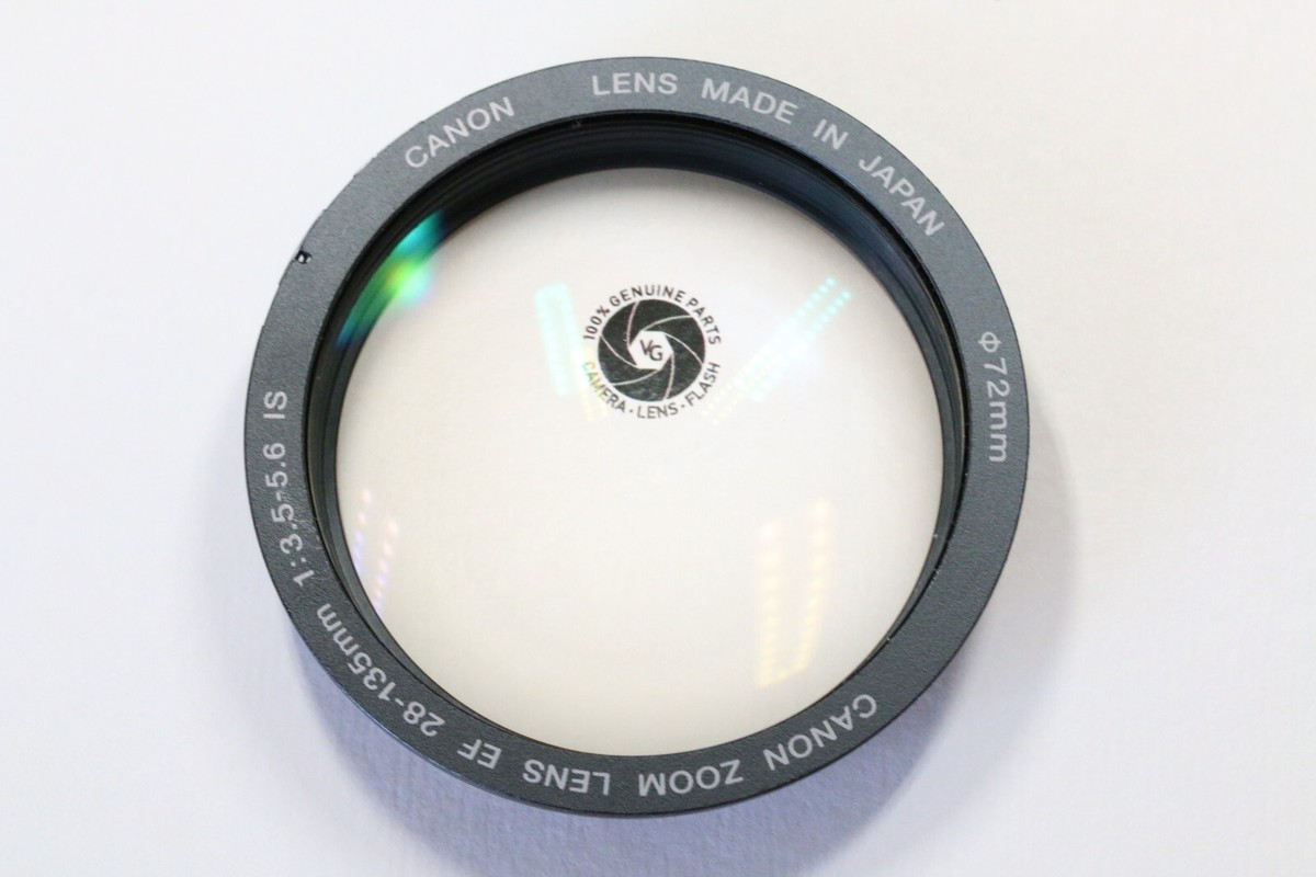 Canon EF 28-135mm f/3.5-5.6 IS USM Lens Part - Front Glass | eBay