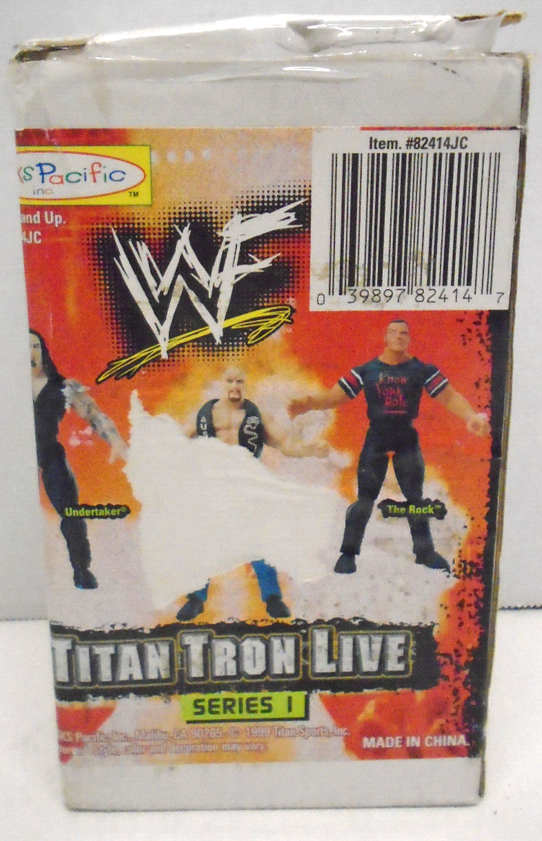 Lot de 6 figurines Catch WWE Titan Tron Live - années 90-2000