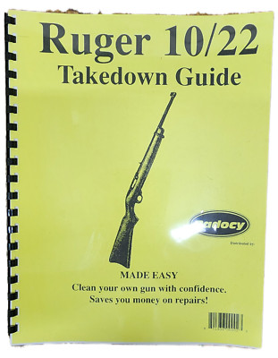 NEW Radocy Ruger 10/22 Takedown Guide 7 Illustrated pages 8 1/2'' x 11'' ** NEW **