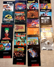 -You Choose - Super Nintendo Manual Instruction Booklet SNES Authentic