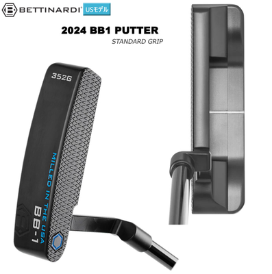NEW BETTINARDI 2024 BB1 Putter 34 inch with Head Cover RH US Model 