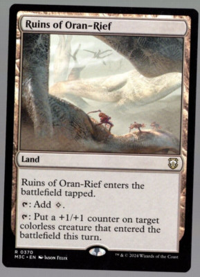 Ruins of Oran-Rief 0370 Non Foil Rare Modern Horizons 3 MTG Near Mint