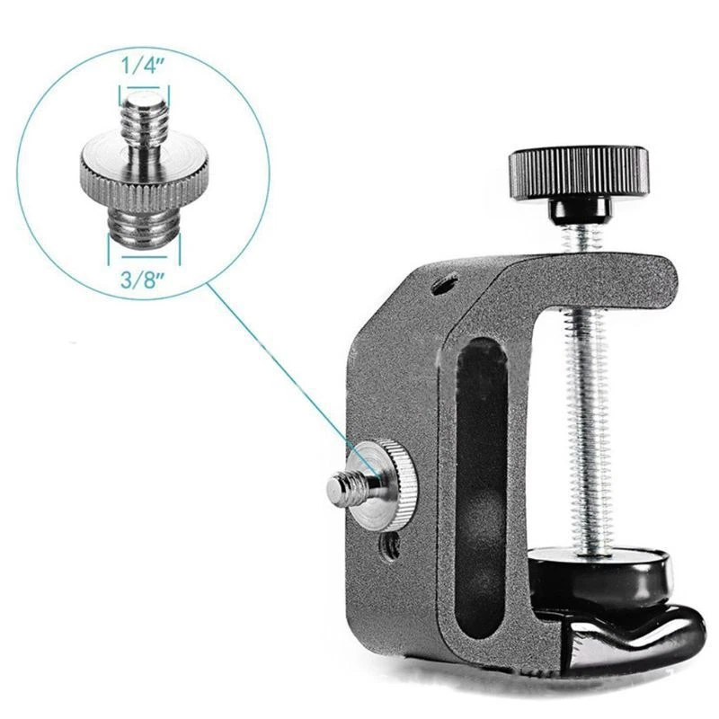 22PCS 1/4" 3/8" Camera Tripod Converter Threaded Screws Mount Metal Adapter Set - Image 4 of 4