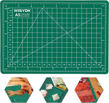 6" X 8" A5 Self Healing Craft Mat, Small Sewing Cutting Mat Rotary Fabric Mat, I