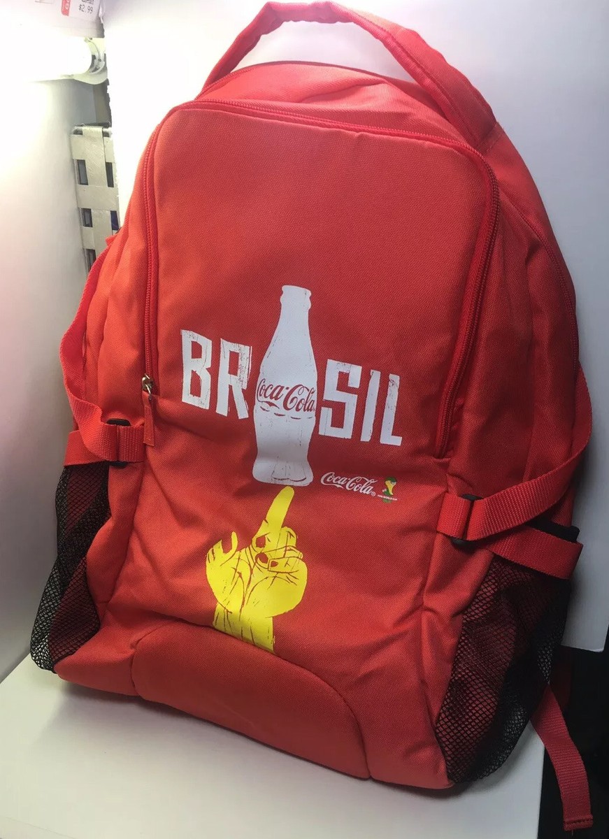 2014 Coca Cola Fifa World Cup Mundial De Futbol Brazil Original Backpack Bag