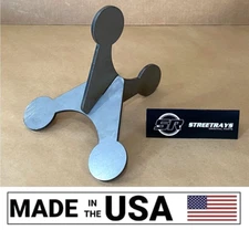 [SR] Steel Walking 2.5" Shooting Target 9" Tall 3D Flip Target 1/4" Thick USA