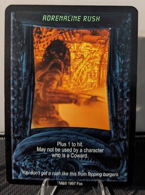Adrenaline Rush Aliens Predator CCG