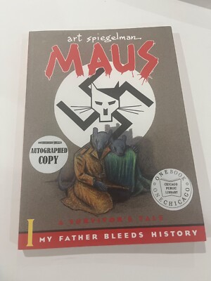 Art Spiegelman MAUS - A survivor's Tale My Father Bleeds History I signed Book