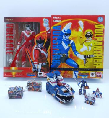 Power Rangers Taiyo Sentai Sun Vulcan S.H.Figuarts 3set