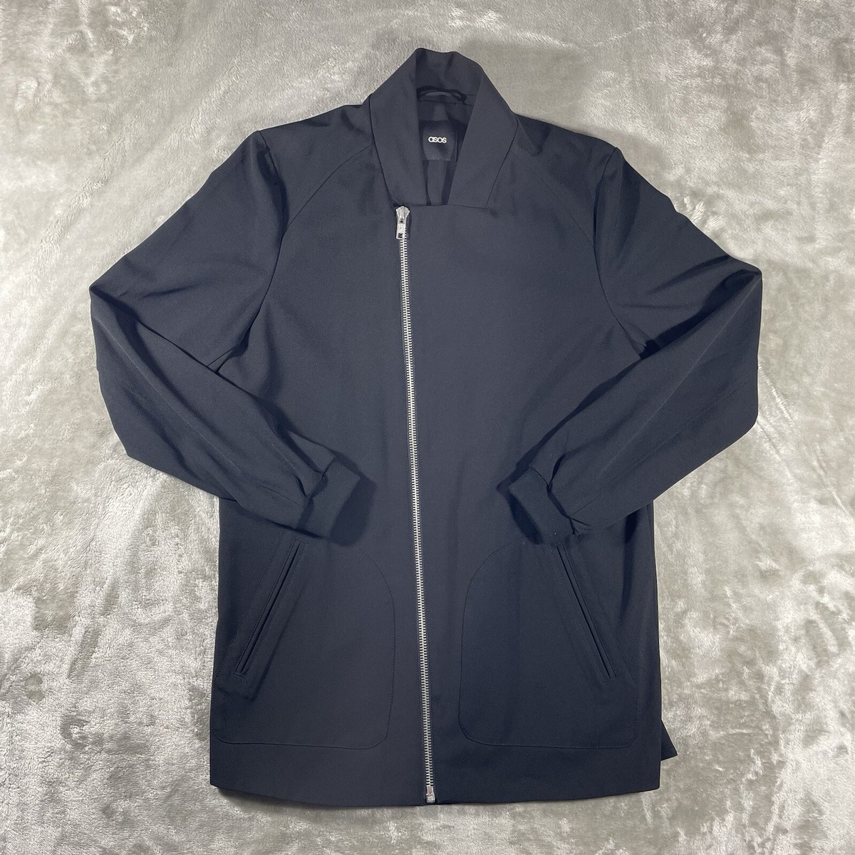 Asos Schott Windbreaker Asos Jacket Mens Medium Black Bomber