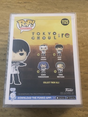 🔥Funko Pop! Figura Vinilo Tokyo Ghoul:re Kuki Urie #1125 con Estuche🔥 - Imagen 2 de 2
