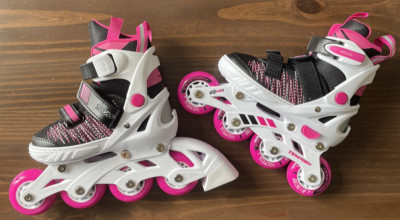 Tempish Gokid Girl Adjustable Inline Skates Youth Size 12-1 NWB